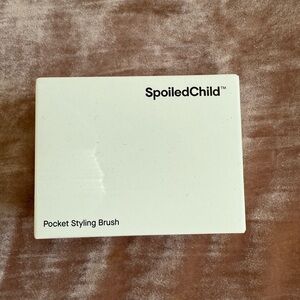 SpoiledChild White Pocket Styling Brush